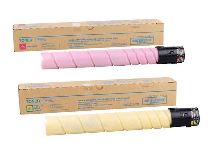 TN324 CMYK Konica Minolta Toner Kompatibel Untuk Asli Bizhub C308