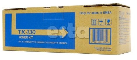 Kyocera FS 1300D Toner Cartridge Original TK130 Dengan 7200 Halaman Yield