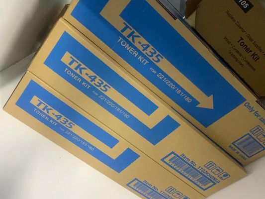 Kartrid Toner Hitam Kyocera TK-435 untuk Printer Kyocera Taskalfa 180, 181, 220, 221