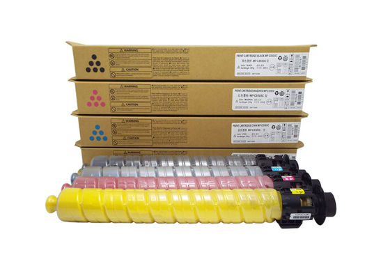 MPC3503 MPC 3003 Series Ricoh Toner Cartridge CMYK Dengan Chip