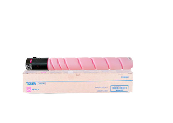 Nomor Bagian A33K390 Magenta Konica Minolta Toner Kompatibel TN 321 - 25K Halaman