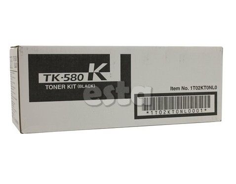 TK580 Kyocera Toner Cartridges FS - C5150DN 4- Paket Hitam / Cyan / Magenta / Kuning