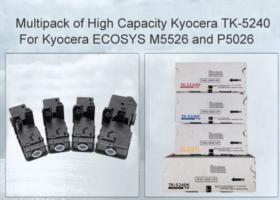 Kompatibel Kyocera ECOSYS P5026cdn TK-5240 Kartrid Toner Hitam dan Warna 4 Paket
