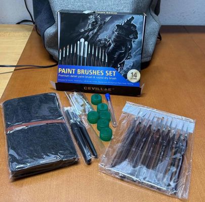 Model Precision Paintbrush Detail Membuat Paintbrush Set untuk Model Skala