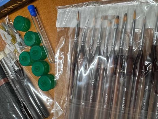 Model Precision Paintbrush Detail Membuat Paintbrush Set untuk Model Skala