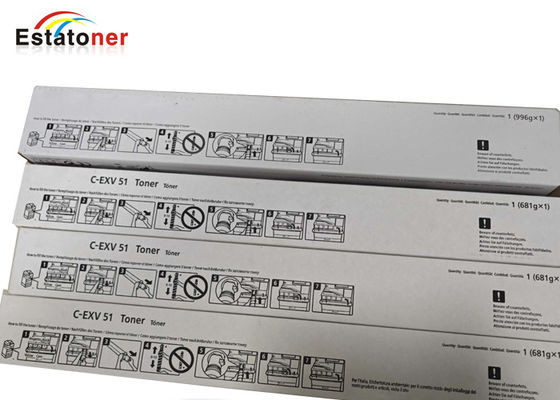 High Yield Canon NPG-71 C-EXV51 Printer Toner Cartridge Set untuk Seri ImageRunner
