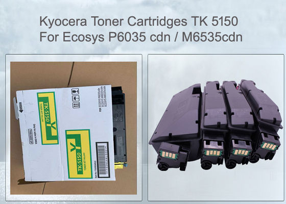 KYOCERA TK-5150Y TONER CARTRIDGE 1T02NSANL0 untuk ECOSYS 6535, 4 PCS per set 10K halaman