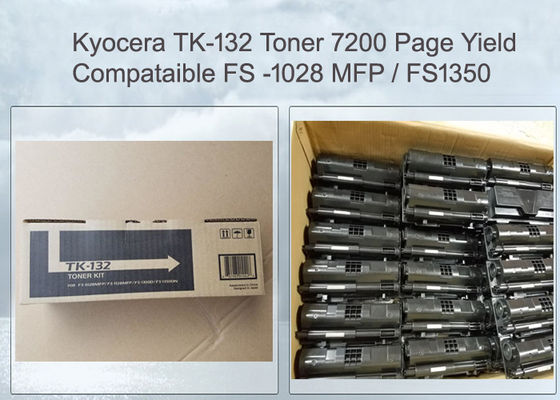 Kyocera TK-132 Copier Toner Cartridge Black Laser - 7200 Halaman / 1 Masing-masing