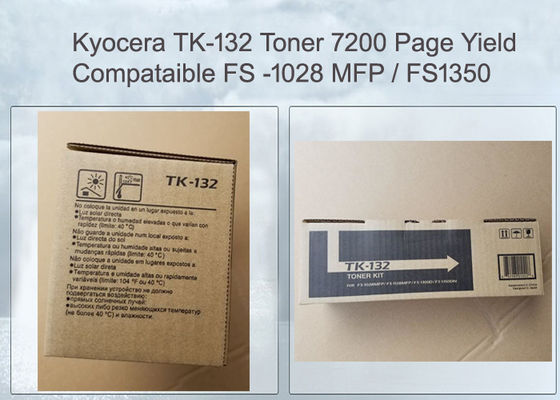 Kyocera TK-132 Copier Toner Cartridge Black Laser - 7200 Halaman / 1 Masing-masing