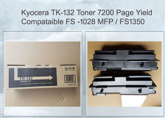 Kompatibel Tk-132 Tk132 Toner Hitam Untuk Kyocera Mita Fs-1028mfp Fs-1300d Fs-1350