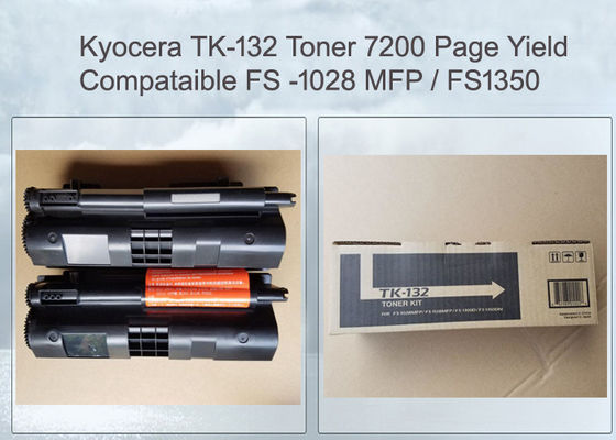 Kompatibel Tk-132 Tk132 Toner Hitam Untuk Kyocera Mita Fs-1028mfp Fs-1300d Fs-1350