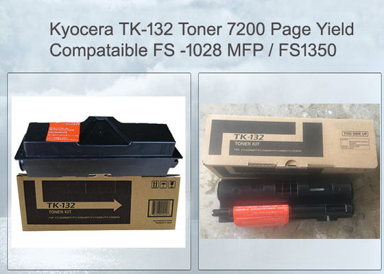 Kompatibel Tk-132 Tk132 Toner Hitam Untuk Kyocera Mita Fs-1028mfp Fs-1300d Fs-1350