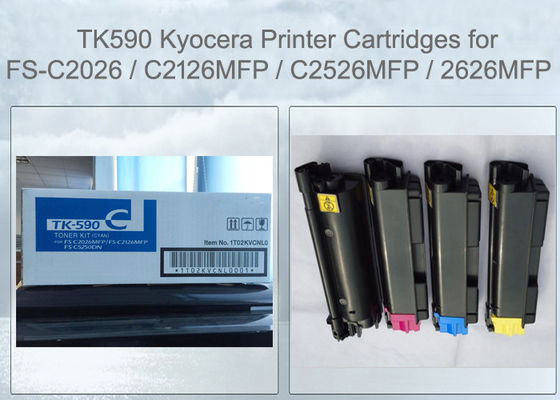 Kyocera TK590C Toner Cartridge Cyan FS-C2526 C2626 M6026 M6526 Kompatibel