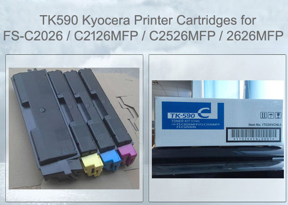Kyocera TK590C Toner Cartridge Cyan FS-C2526 C2626 M6026 M6526 Kompatibel