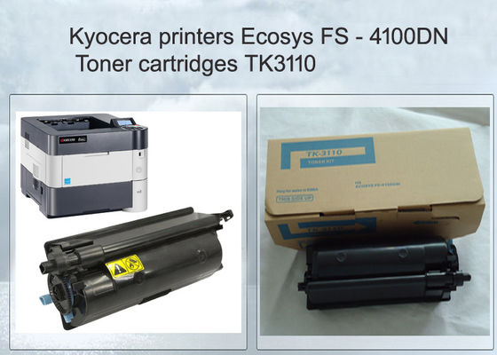 Kartrid Toner Kyocera FS-4100DN Hitam Kompatibel TK3110 Kyocera 15500 Halaman