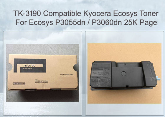 TK-3190 Kartrid Toner Kyocera Hitam Kapasitas Ekstra Tinggi Untuk Printer Mono ECOSYS P3055