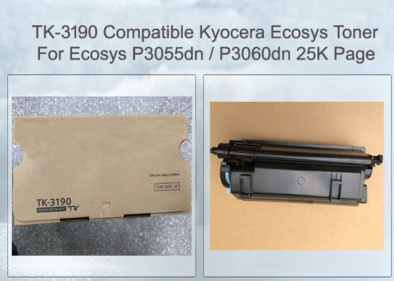 TK-3190 Kartrid Toner Kyocera Hitam Kapasitas Ekstra Tinggi Untuk Printer Mono ECOSYS P3055