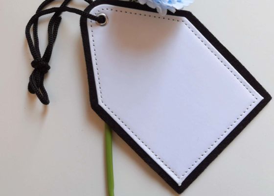 Tag Gantungan Pewangi Mobil Kosong Sublimasi Pewarna untuk Pencetakan yang Dipersonalisasi