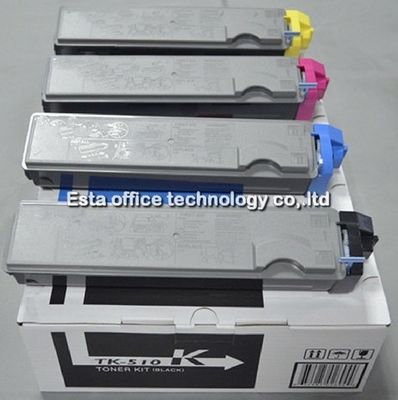 Color TK 510 Laser Toner Cartridge Rainbow Untuk Kyocera FS C5025 / 5020 / 5030N